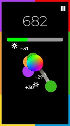 Color Splash - Pop the bubbles - Screenshot 2