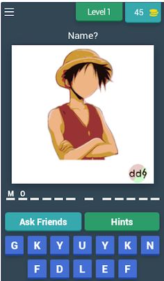 Guess Anime Trivia Quiz - Screenshot 1