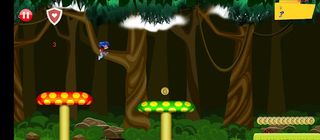Sonic the Boy Jungle Runner - Screenshot 3