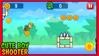 Cute Boy Shooter Running Shoes - Screenshot 2