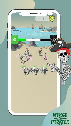 Merge the Pirates - Screenshot 1