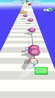 BBQ Run 3D - Screenshot 1