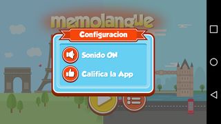 Memolangue - Screenshot 2