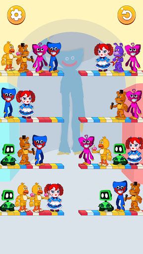 Monster Color Sort Puzzle - Screenshot 2