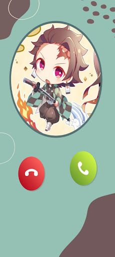 Demon Slayer Fake Call - Screenshot 1