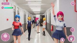 Anime High School Girl 3D Life - Screenshot 2