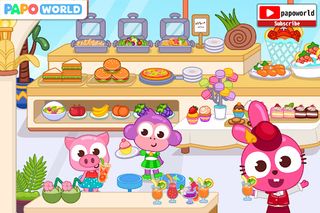 Papo Town: Travel - Screenshot 1