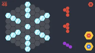 Hexa Block King - Screenshot 1