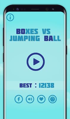 Boxes vs Jumping Ball - Screenshot 1