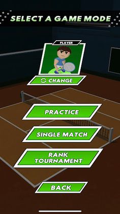 Competitive Tennis Challenge - Screenshot 2