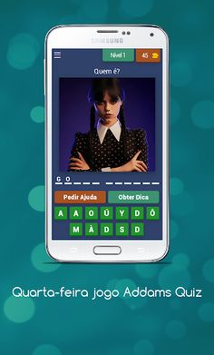Quarta-feira jogo Addams Quiz - Screenshot 1