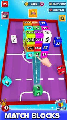 Dice Merge Puzzle Game 3D - Screenshot 2