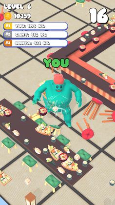 Fat Eaters Challenge - Screenshot 1