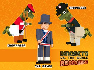 Dinoseto VS The World - Screenshot 1
