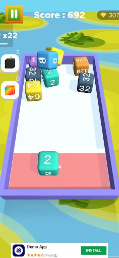 4096 3D Shoot and Merge - Screenshot 3