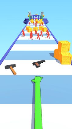 Long Hand Run - Screenshot 1