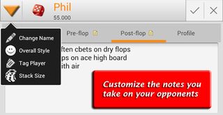 Poker Notes Live - Premium - Screenshot 1