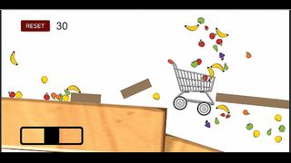 3 Fruit Cart. Physics game - Screenshot 1