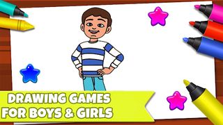 coloring rudra game - Screenshot 1