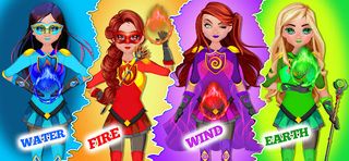 Super hero Girls: Power Games - Screenshot 1
