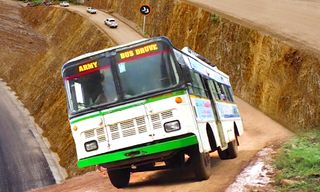 Army Bus Driver Game Hill Bus - Screenshot 1