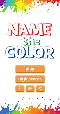 Name the Color - Screenshot 1