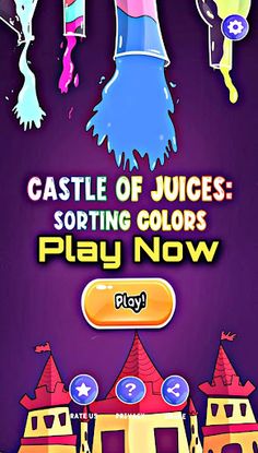 Castle Of Juice:Colors Sorting - Screenshot 1