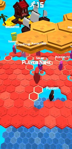 Falling Dash Mobile Royal Race - Screenshot 2