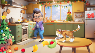 Cat Tricksy: Pet Simulator - Screenshot 2