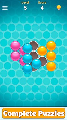 Bubble Tangram - puzzle game - Screenshot 1