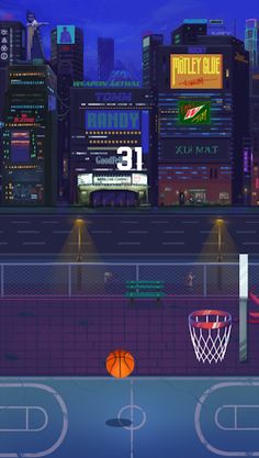 Basketball bouncing ball game - Screenshot 1
