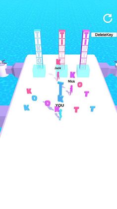 Word Race 3D - Screenshot 3