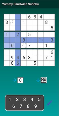 Yummy Sandwich Sudoku - Screenshot 2