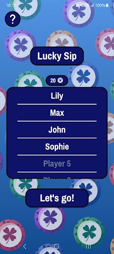 Lucky Sip - Screenshot 1