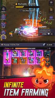 Self-Service Knight : idle RPG - Screenshot 2