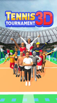 Tennis Tournament : Tennis 3d - Screenshot 2