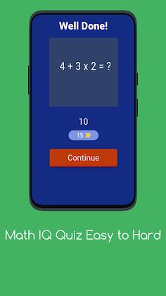 MATH IQ QUIZ EASY TO HARD - Screenshot 2