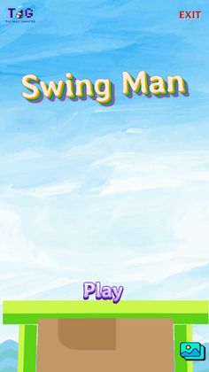 Swing-Man : Mini Rope Swing - Screenshot 1