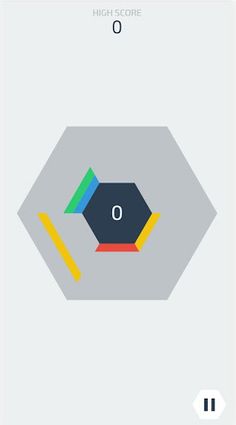 Puzzle Hextris Game - Screenshot 2