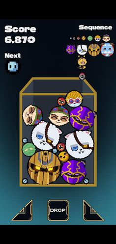 LOL Watermelon Game - Screenshot 2