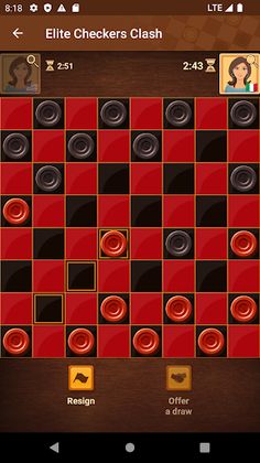 Elite Checkers Clash - Screenshot 4