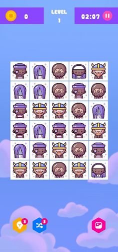 Tile Onet : Connect Pair - Mat - Screenshot 1