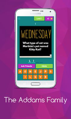 The Addams Family Quiz - Screenshot 1