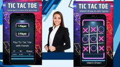 Tic Tac Toe XO Glow Tok Game - Screenshot 4