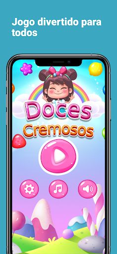 Doces Cremosos: Jogue e Ganhe - Screenshot 1