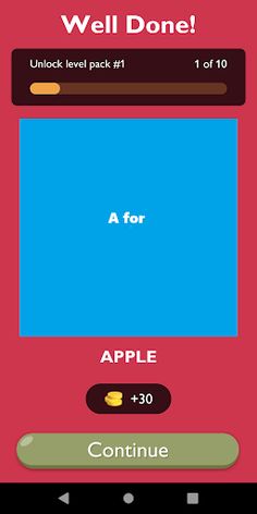 Basic Alphabet Learning Game - Screenshot 4