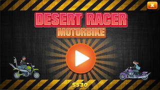Desert Racer Motorbike - Screenshot 1