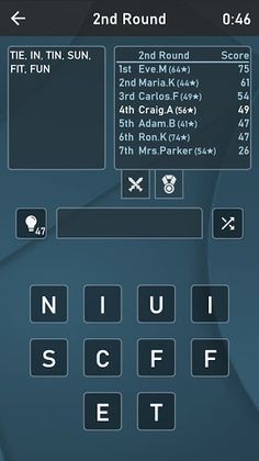 Word Battle Multiplayer - Screenshot 2