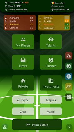 Soccer Agent - Screenshot 1