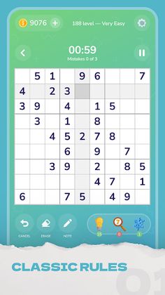 Sudoku Boost: Classic Games - Screenshot 1